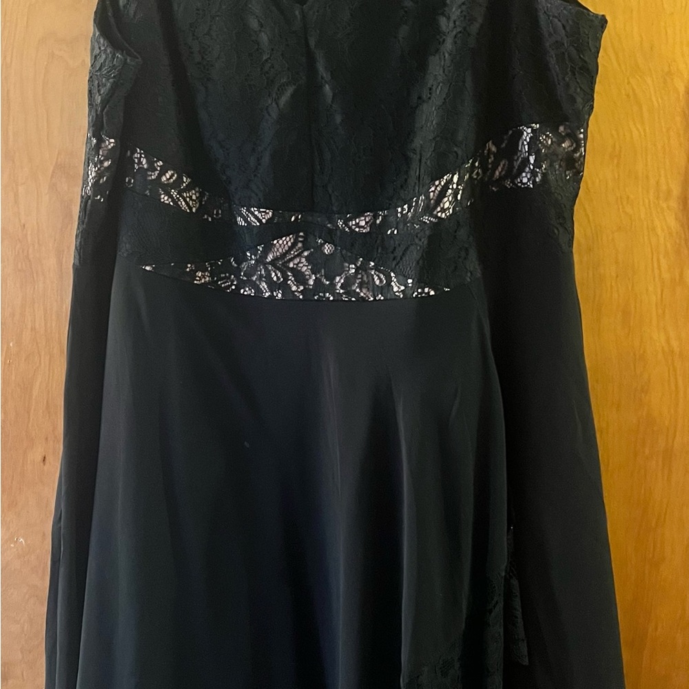 City Chic Black Lace Cocktail Dress